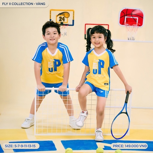 Bộ quần áo thể thao trẻ em TL01 Beyono FLY 2
