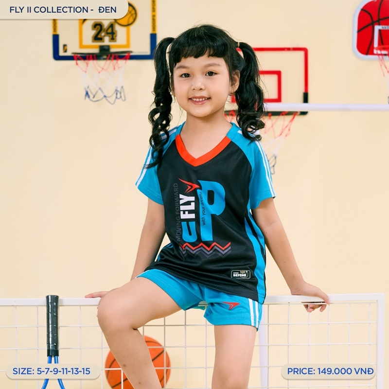 Bộ quần áo thể thao trẻ em TL01 Beyono FLY 2