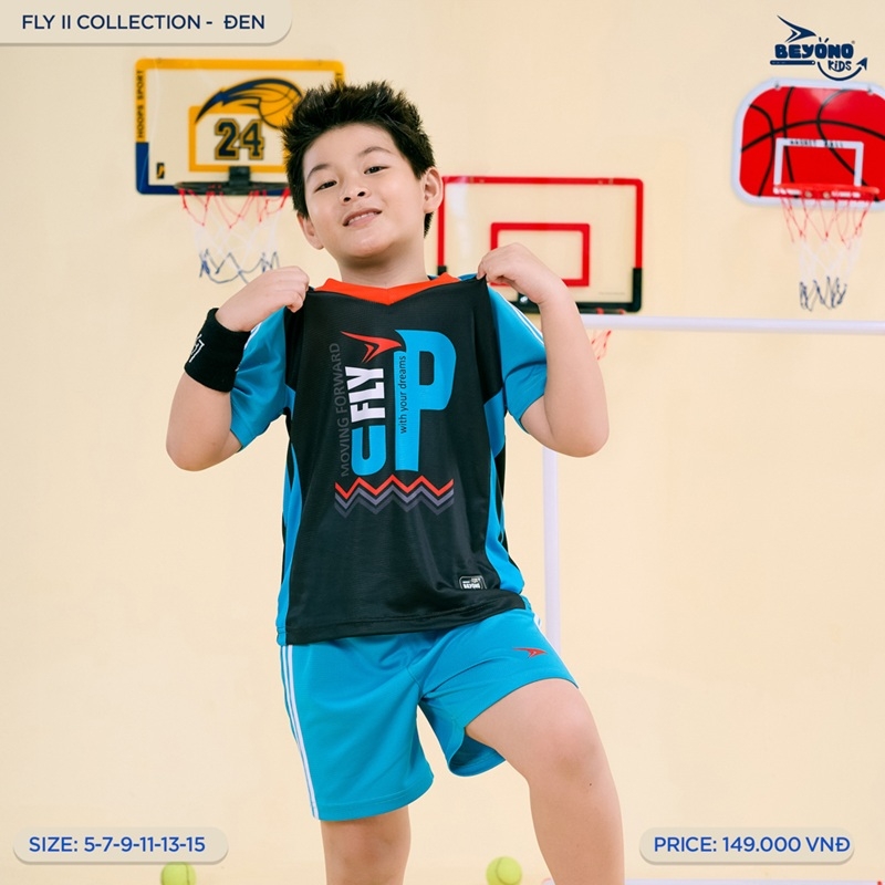 Bộ quần áo thể thao trẻ em TL01 Beyono FLY 2
