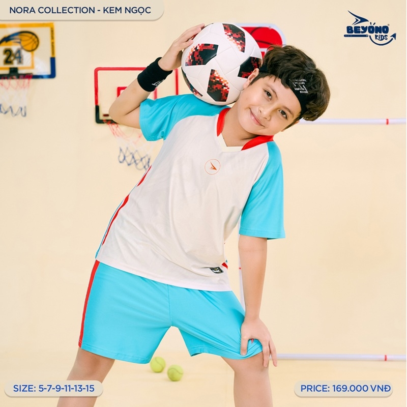 Bộ quần áo thể thao trẻ em TL02 Beyono NORA
