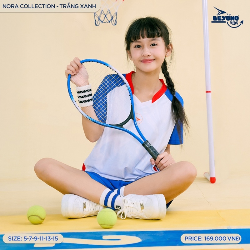 Bộ quần áo thể thao trẻ em TL02 Beyono NORA