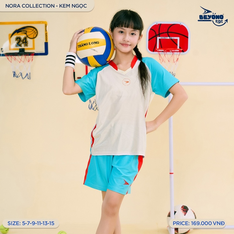 Bộ quần áo thể thao trẻ em TL02 Beyono NORA