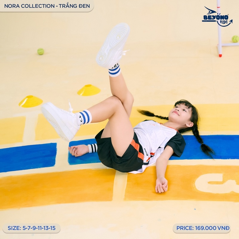 Bộ quần áo thể thao trẻ em TL02 Beyono NORA