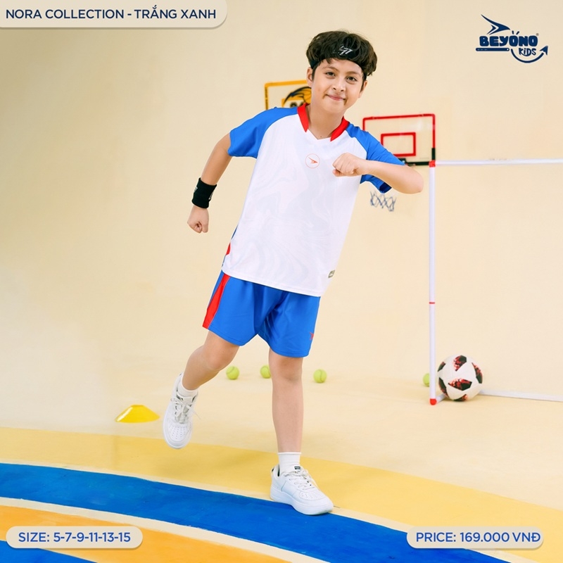 Bộ quần áo thể thao trẻ em TL02 Beyono NORA