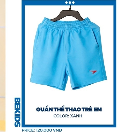 Quần Short thể thao trẻ em Beyono Kids QB01 (quần lẻ)
