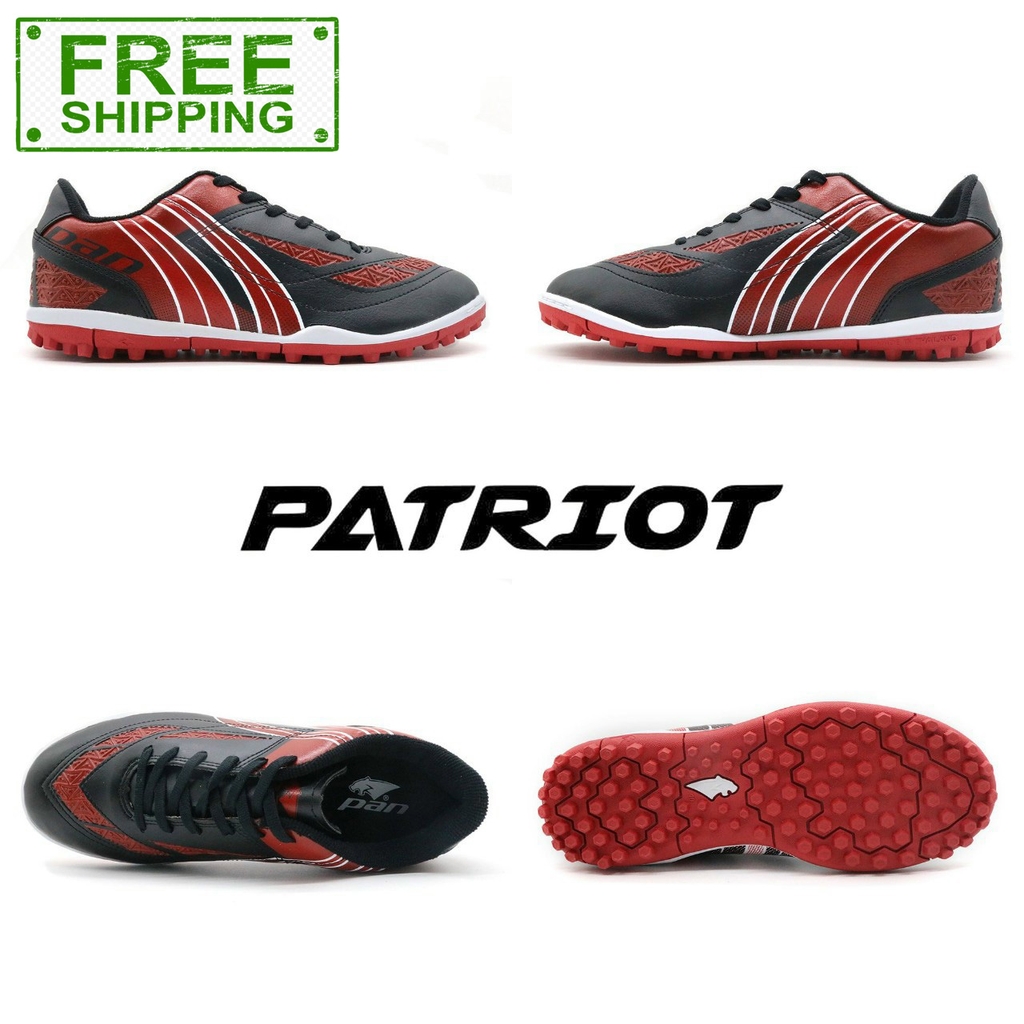 GIÀY PAN PATRIOT TF 2020 đen đỏ