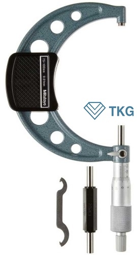 Panme đo ngoài cơ khí Mitutoyo 103-140-10, 75-100mm/0.01,