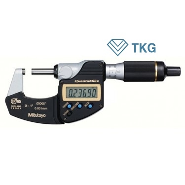 Panme đo ngoài điện tử Mitutoyo 293-181 (25-50mm/0.00005 inch, 2mm/vòng xoay)