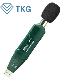 Máy đo độ ồn có chân cắm USB EXTECH 407760 (30 -130 dB, dataloger)
