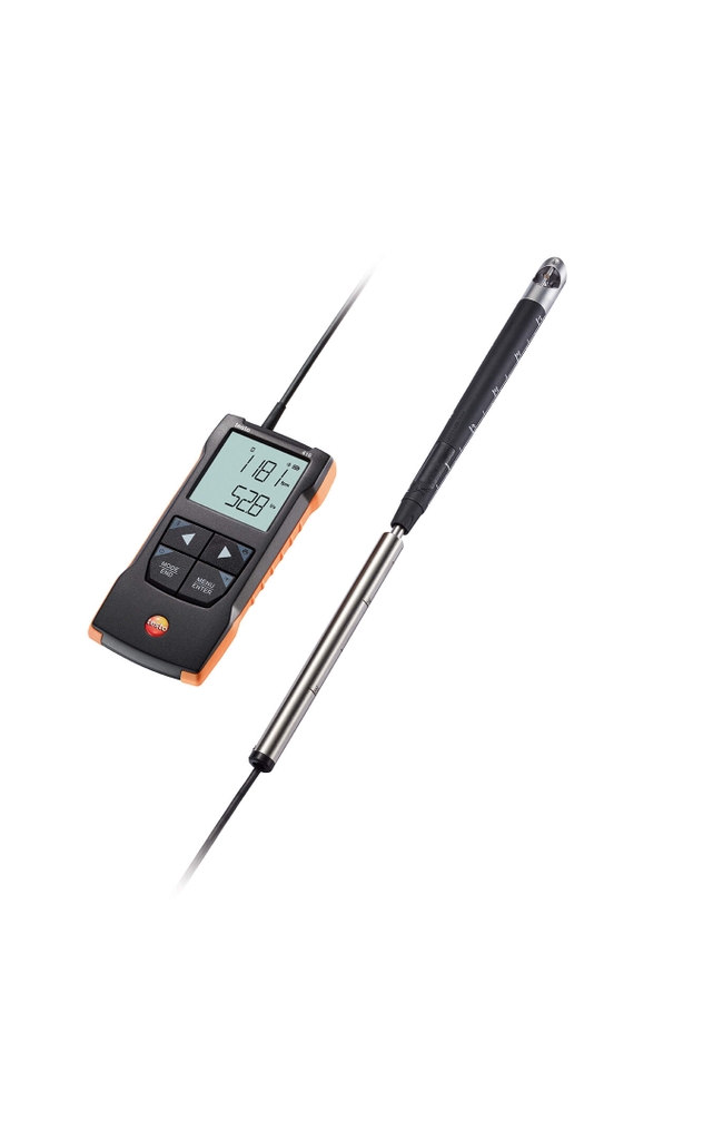 Máy đo tốc độ gió TESTO 416 dạng cánh quạt 16 mm (0.6 đến 40 m/s)