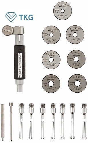 Thân đồng hồ đo lỗ nhỏ Mitutoyo 526-150 (3.70-7.30mm, chưa bao gồm đồng hồ so)