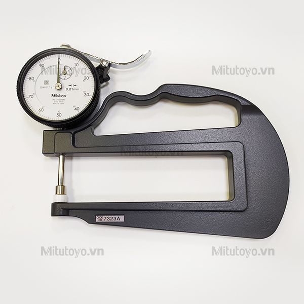 Đồng hồ đo độ dày vật liệu Mitutoyo 7323A (0-20mm/ 0.01mm)