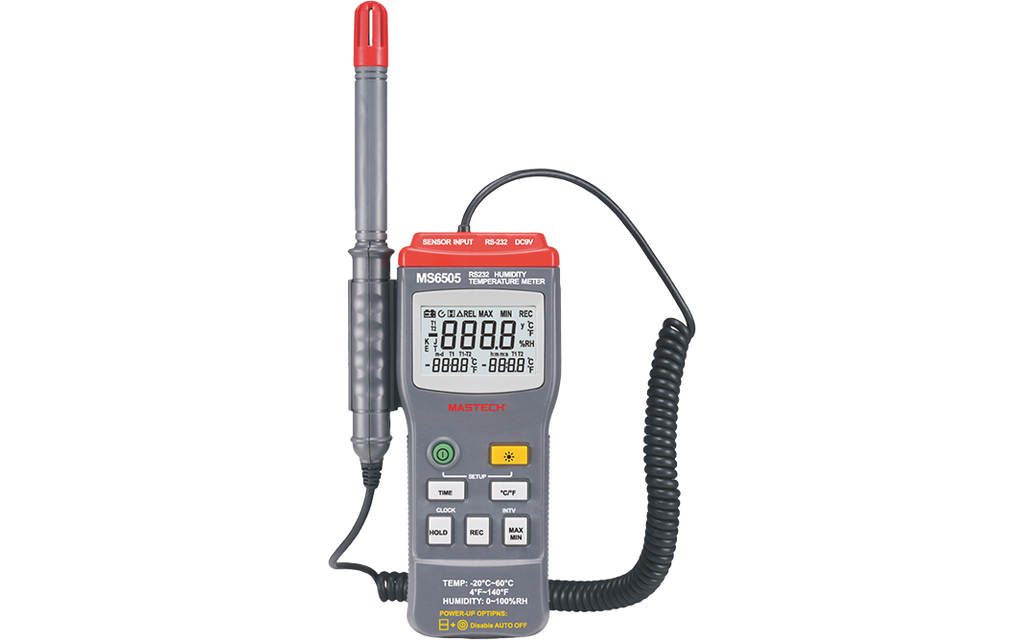 Máy đo nhiệt độ độ ẩm Mastech MS6505