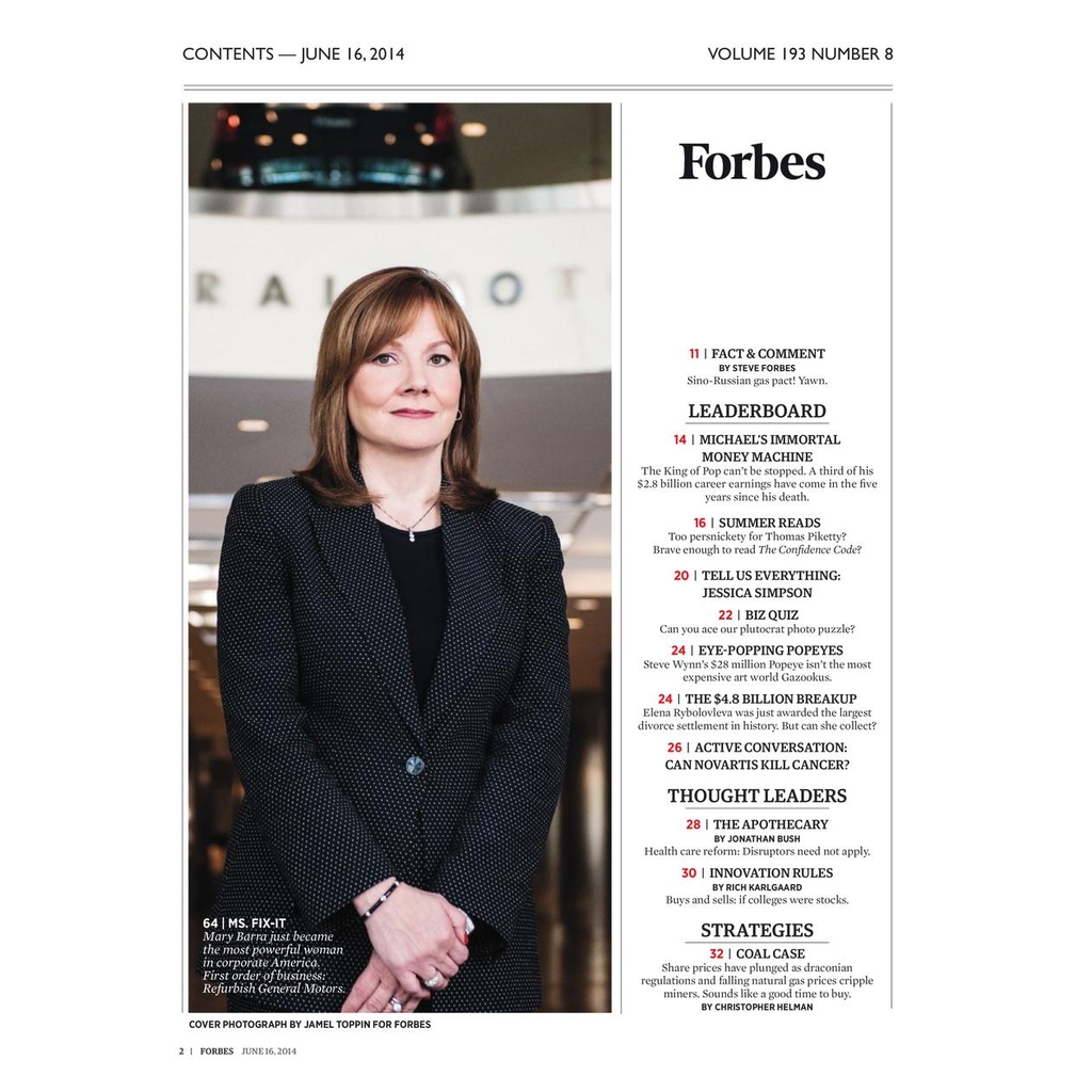 Forbes - 16 June 2014