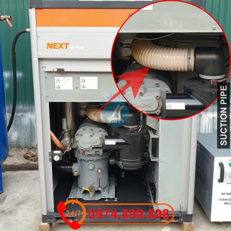 Ống khí hút 59000020 SUCTION PIPE