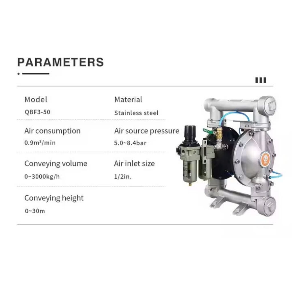 Bơm màng bột GODO QBF Powder