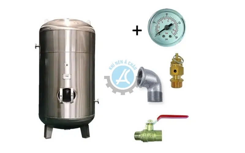 Bình tích khí nén inox ACCOM AT00016