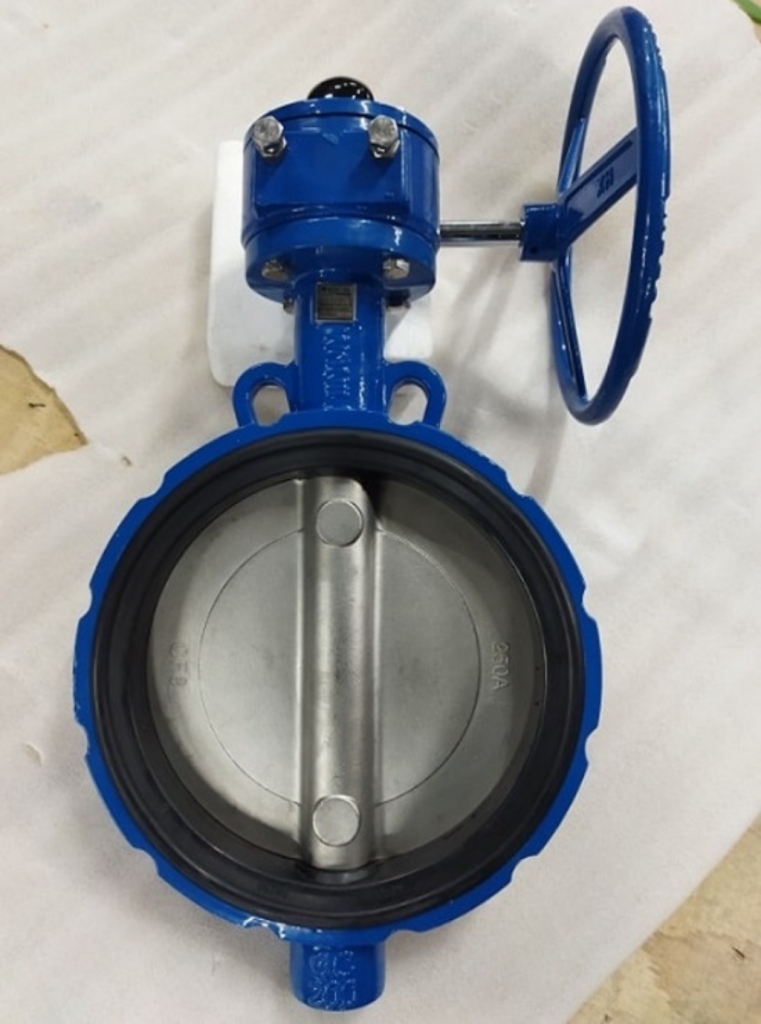 Van bướm tay quay giăng EFDM thân gang 16K Korea