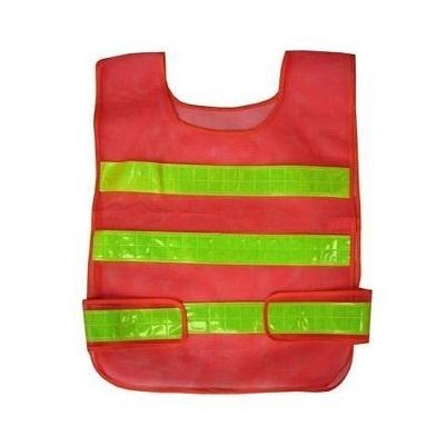 Áo lưới phản quang chui đầu màu cam, nhận in logo giá rẻ