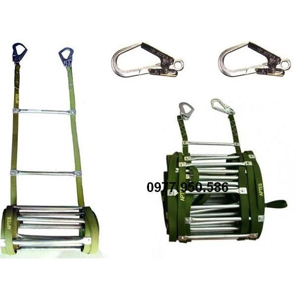 Thang dây thoát hiểm nhà cao tầng độ dài 20m, 10, 25m