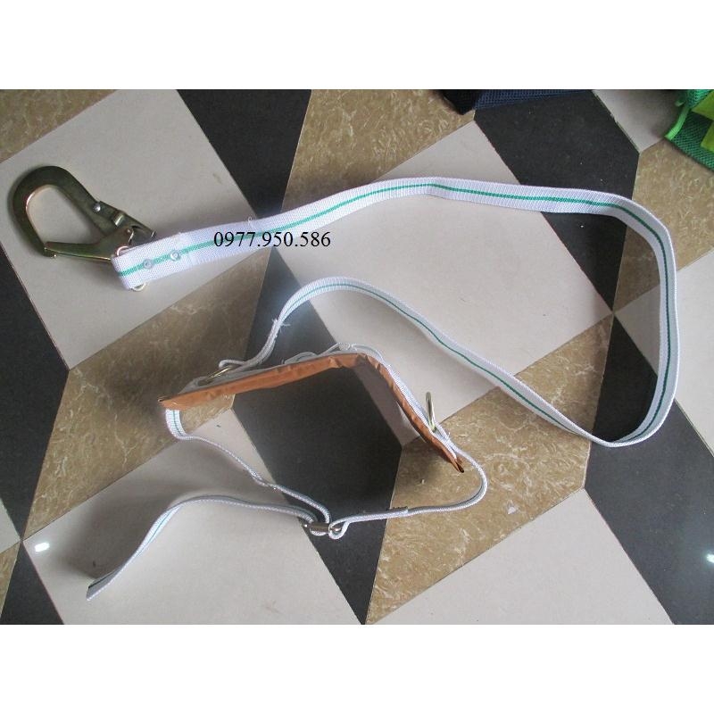 Dây an toàn đeo bụng A4 móc to, trọng tải 1 tấn 1 chất lượng cao