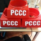 Kệ đơn đựng bình chữa cháy nhựa HDPE giá rẻ tại Hà Nội