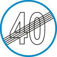 Biển báo số 134 - Hết hạn chế tốc độ tối đa, Xưởng sản xuất biển báo giao thông chất lượng uy tín, giá rẻ