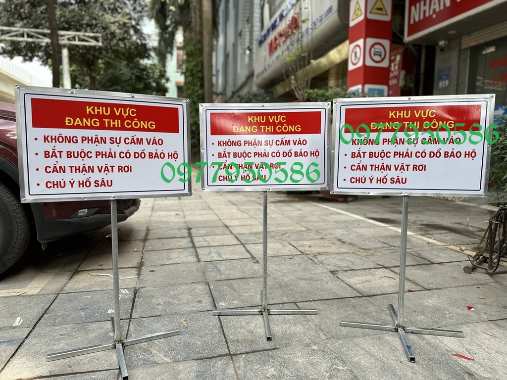Biển báo 5km/h dùng trong công trường, cơ sở sản xuất biển báo tại Hà Nội
