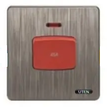 Bộ công tắc 45A màu nâu S400 Uten (S400GK45A)