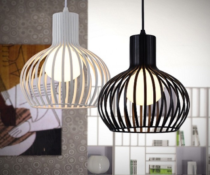 Đèn thả hình lồng chim loại nhỏ D250 (DLC250)