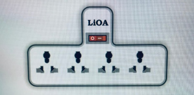 Ổ cắm Lioa đa năng không dây 15A, 220V, 3300W (CKD4DN)