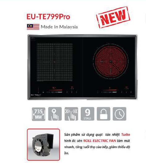 Bếp Điện Từ EUROSUN EU-TE779 Pro