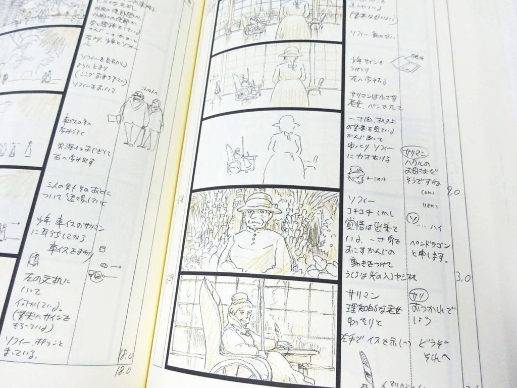 Howl's Moving Castle Storyboard