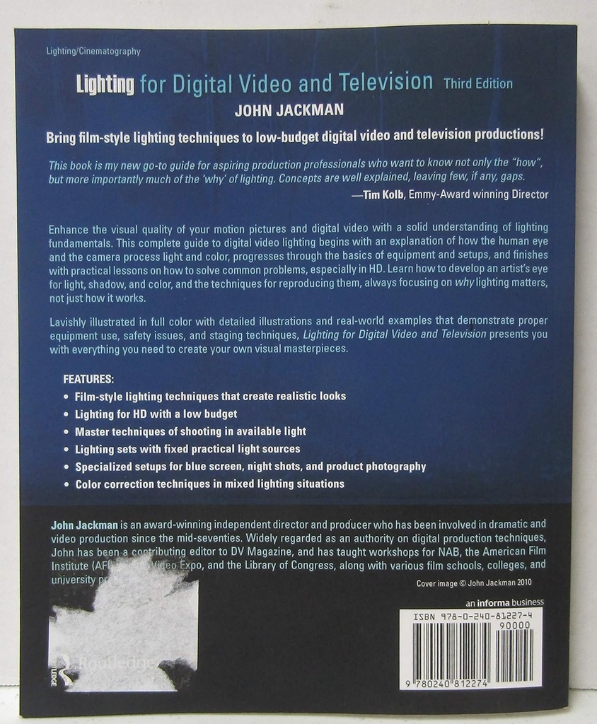 Lighting for Digital Video and Television (used)