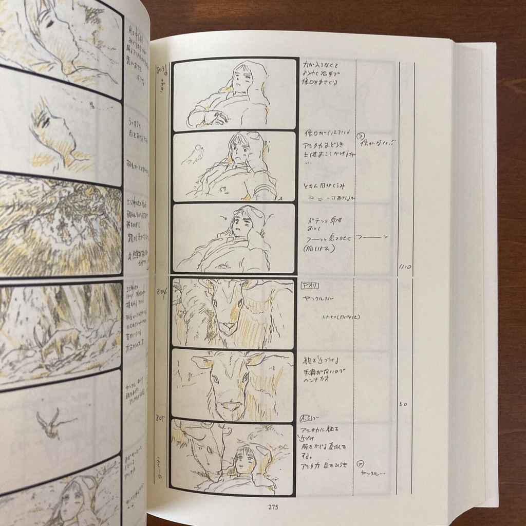 Princess Mononoke Storyboards