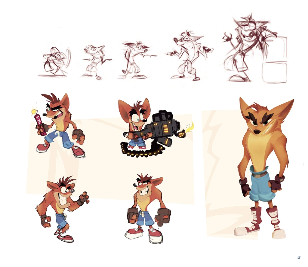 The Art of Crash Bandicoot 4