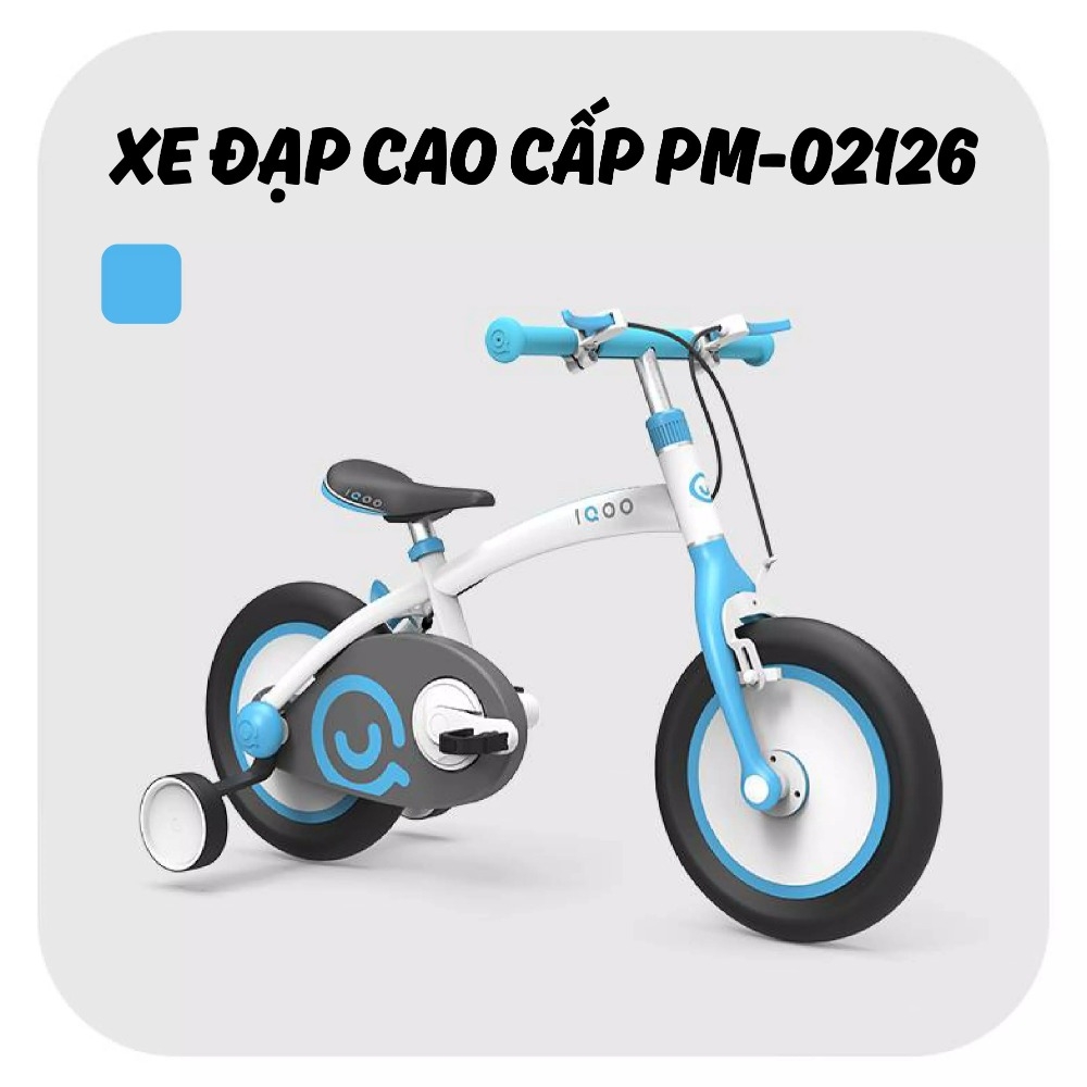 Xe đạp trẻ em IQOO cao cấp PM-02126 cho bé từ 2 đến 7 tuổi