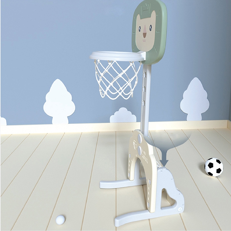 Cầu gôn - bóng rổ - bóng đá sư tử Holla đồ chơi vận động 3in1 màu xanh