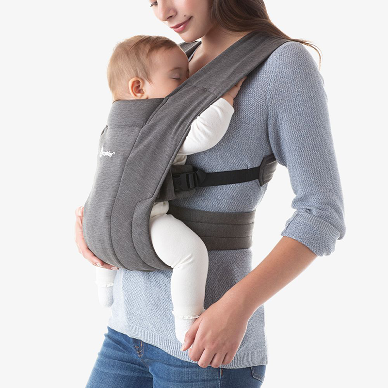 Địu cho bé Ergobaby Embrace Cozy – Heather Grey