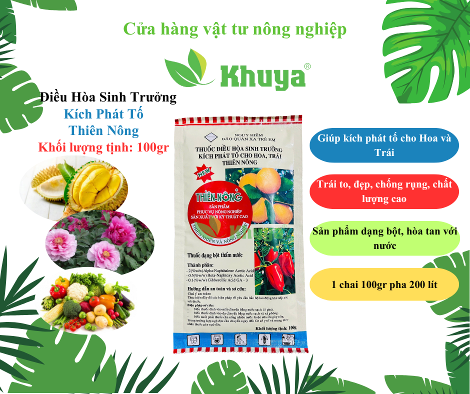 Thiên nông 100gr