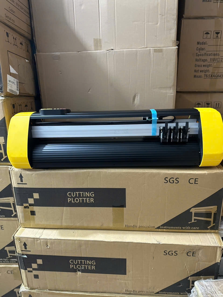 Máy cắt chữ decal HT 720 - Màu vàng