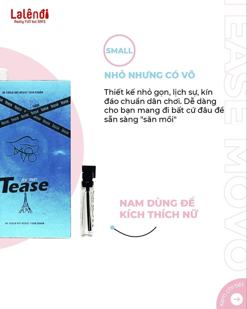 Nước hoa Movo Nữ - Hồng (3ml)