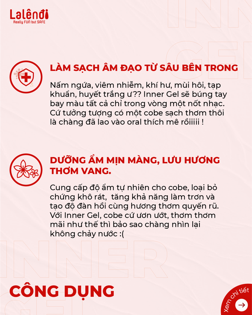 Inner Gel vệ sinh - Hàn Quốc ( set 24c )