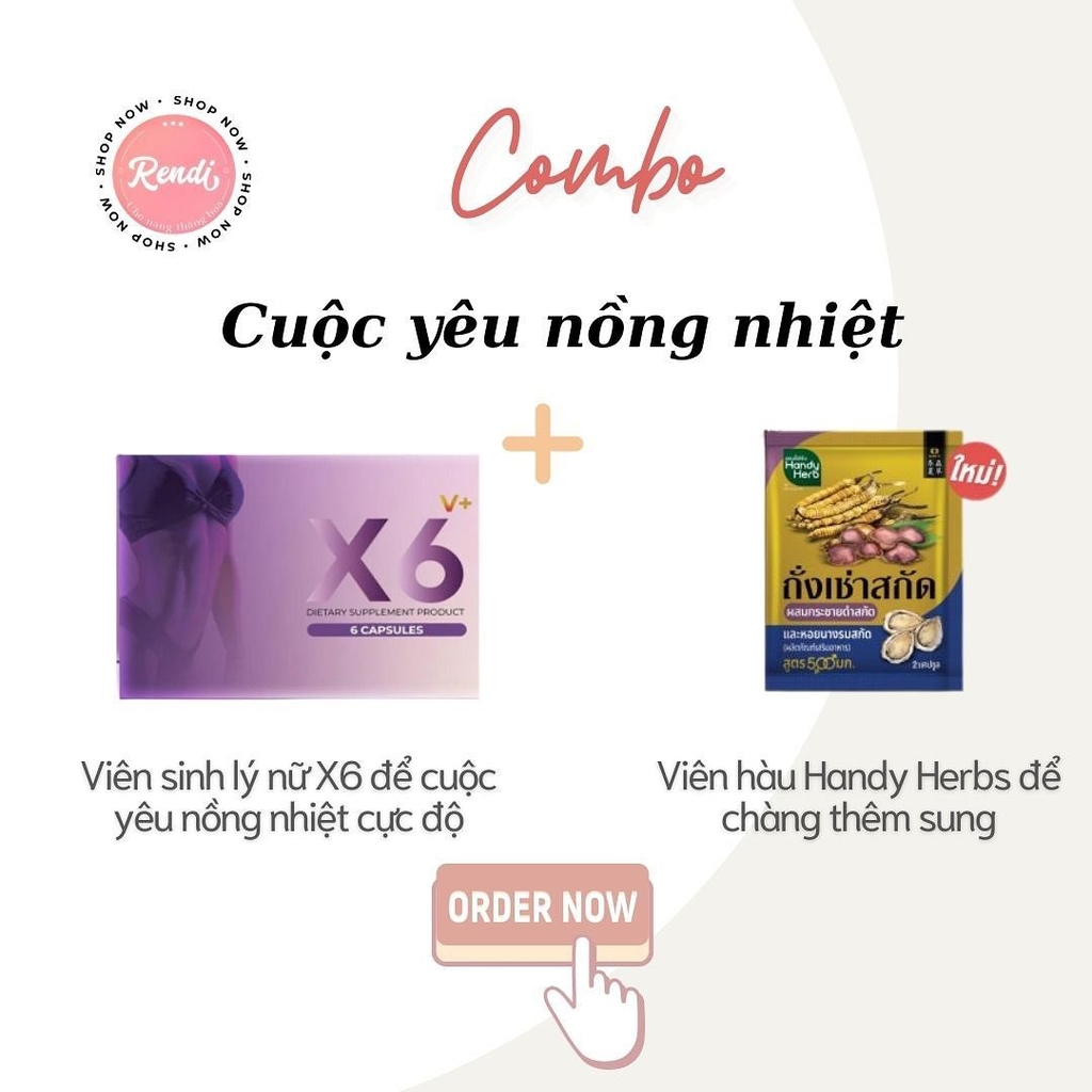 Viên uống X6 cho nữ