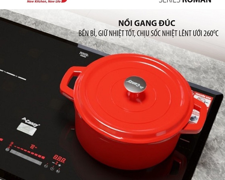 Nồi Gang Đúc Canzy CZ Roman 024 022 020