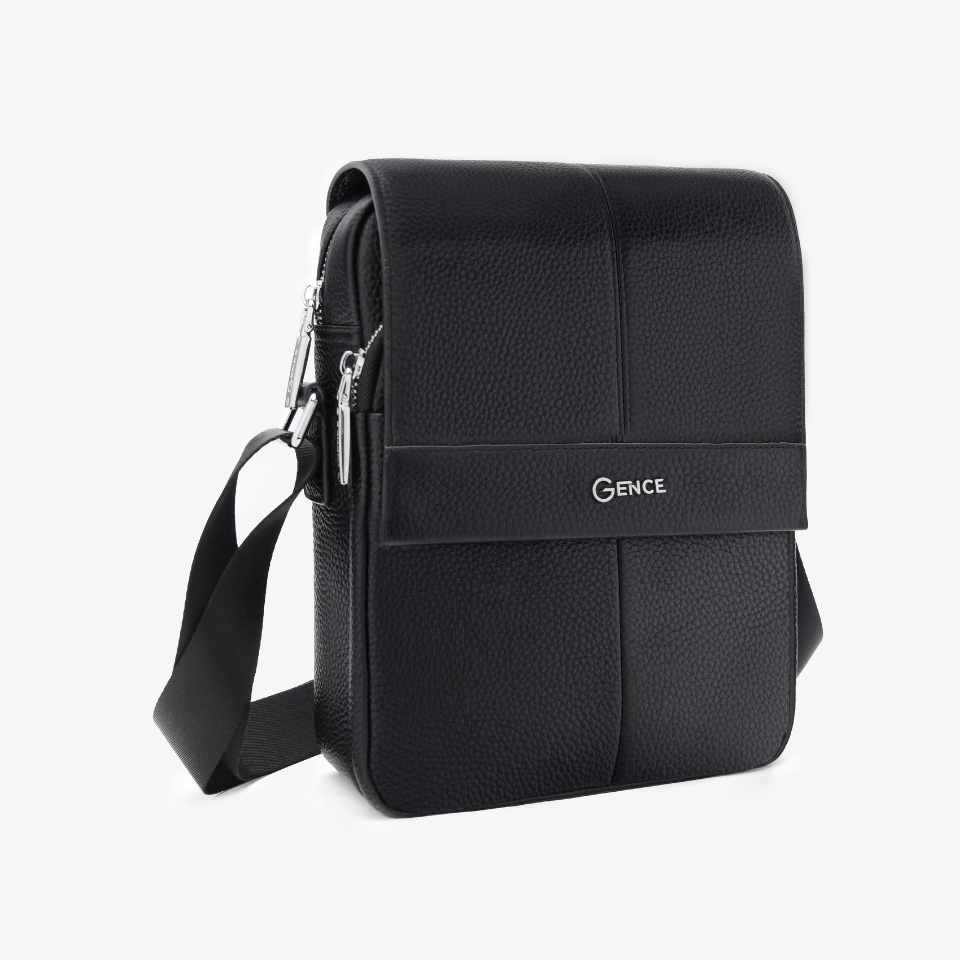 Túi đeo chéo nam Gence da bò Mill mềm TD01