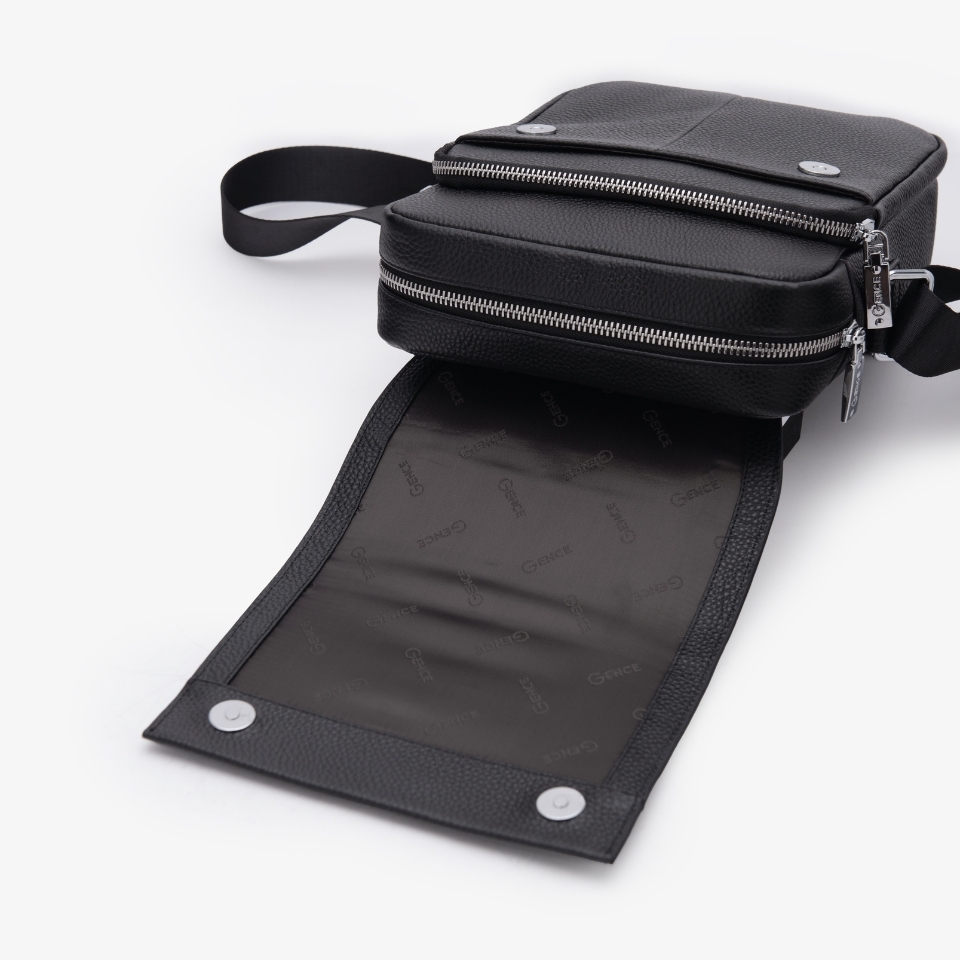 Túi đeo chéo nam Gence da bò Mill mềm TD01