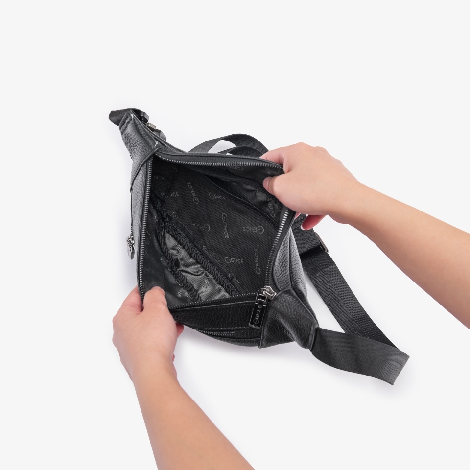 Túi đeo chéo ngực nam da bò Mill TZ01