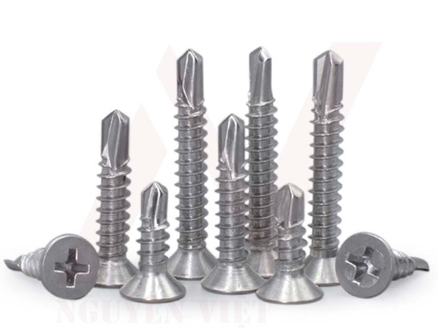 Vít bắn sắt đầu bằng tại Nguyên Việt có đủ kích cỡ