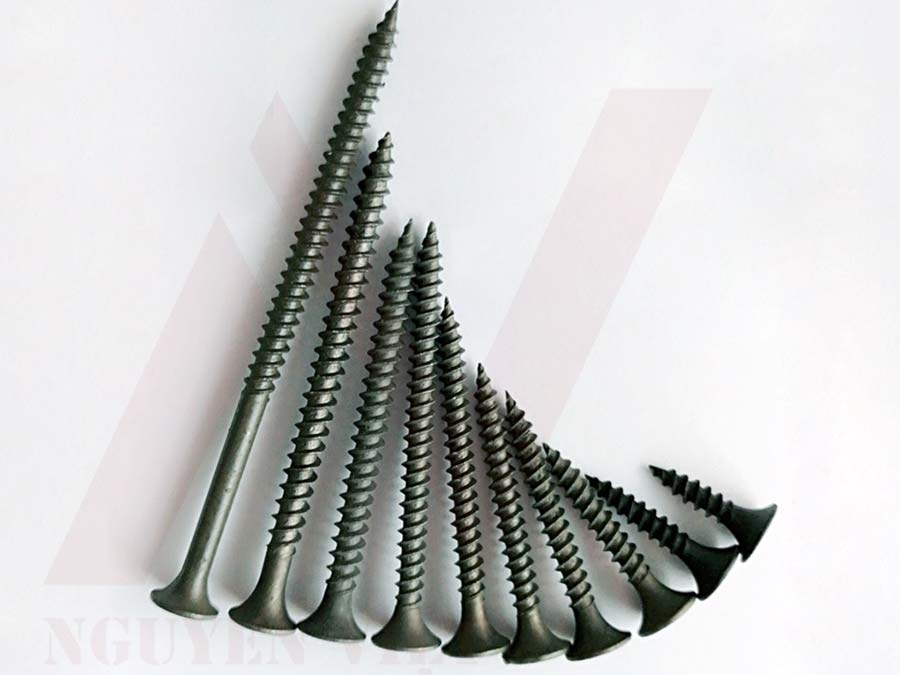 vít gỗ đen đủ kích cỡ cho bạn lựa chọn